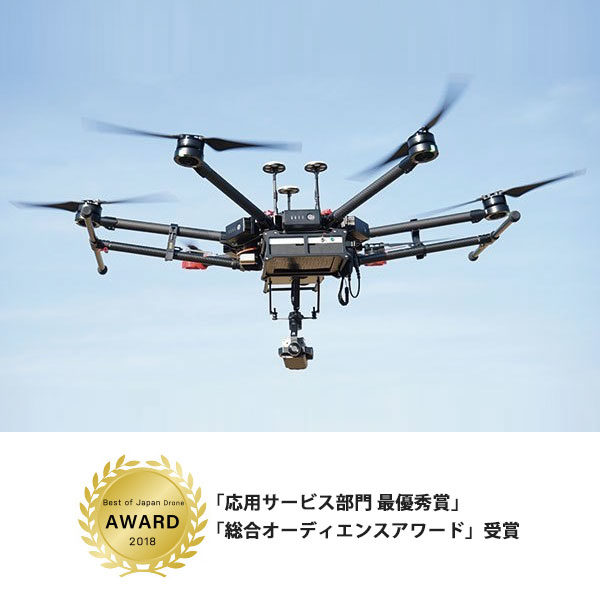 防災、観客誘導などに「アナウンサードローン」のイメージ画像