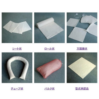 天然繊維高性能油吸着材 カクイオイルキャッチャーのイメージ画像