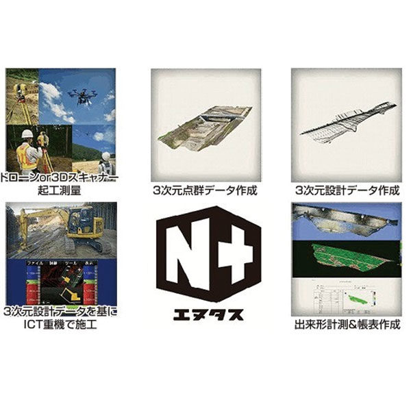 高い生産性と施工品質を実現 地理空間情報室「N+エヌタス」のイメージ画像