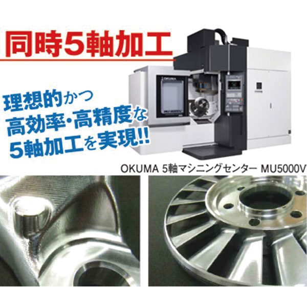 高速・高精度、高生産性を実現!!ニーズに応えて広がる加工分野のイメージ画像