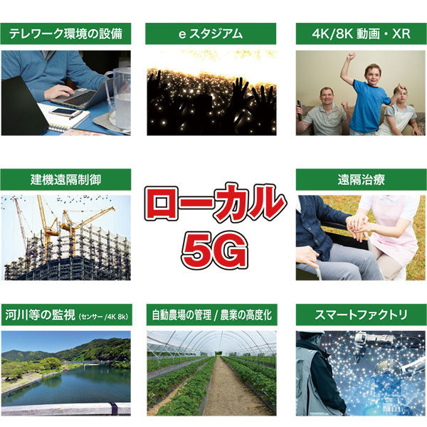 自由に5Gのネットワークを構築 デジタル革新を飛躍的に促進のイメージ画像