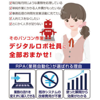 業務効率化を実現するロボット特集のイメージ画像