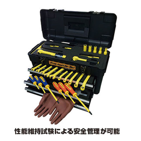 作業性・安全性・信頼性の共存。絶縁工具ハンディセットのイメージ画像