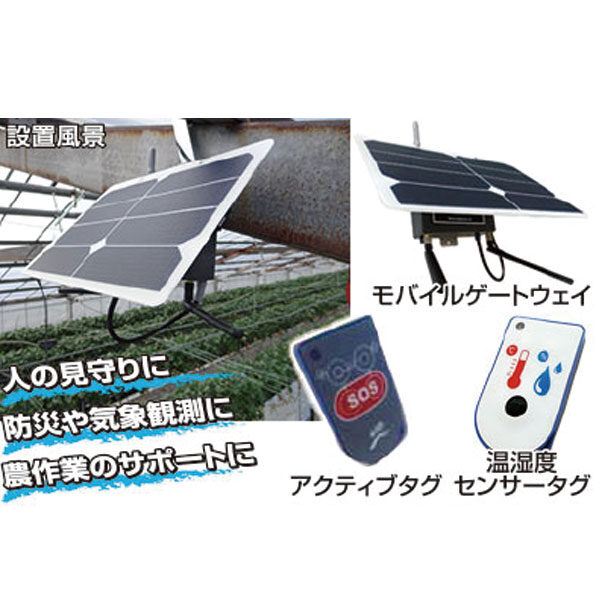 ソーラーパワー 屋外型IoTソリューションのイメージ画像
