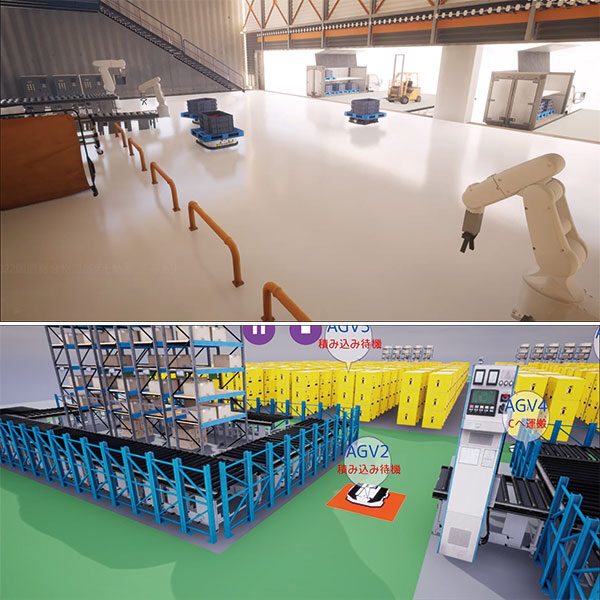 Simulation Results Reportサービスー 物流業界のDX推進に貢献 ーのイメージ画像